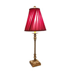 Table Lamp Dimmable Warm LED Fabric Shade