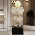 Table Lamp Elephant Resin Adjustable Soft Glow