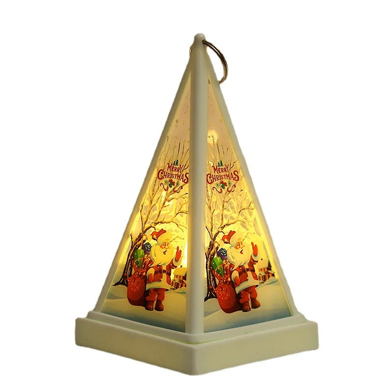 Table Lamp Festive Snowman Warm LED