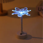 Table Lamp Flower-Shaped Color-Changing USB-Powered & Energy-Efficient
