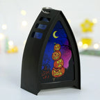 Table Lamp Halloween LED Skull & Pumpkin