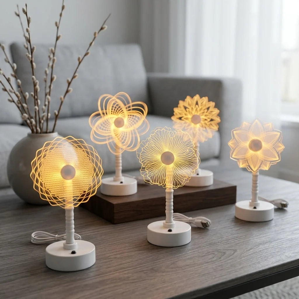 Table Lamp LED Energy-Efficient Soft Ambient