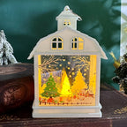 Table Lamp Moving Figures Warm White LED