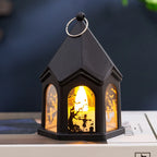 Table Lamp Witch House Design Soft LED Night Light