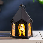 Table Lamp Witch House Design Soft Warm Light