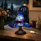 Table Lamp Wizard Hat Energy-Efficient LED