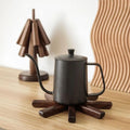 Table Mat Solid Walnut Heat-Resistant & Stackable