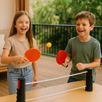 Table Tennis Net Retractable Adjustable Clamps & Universal Fit