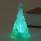 Tabletop Christmas Tree Integrated LED Sparkling Star Battery Powered