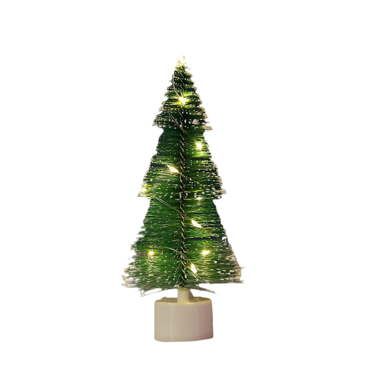 Tabletop Christmas Tree LED-Lit Warm Lights Energy-Saving