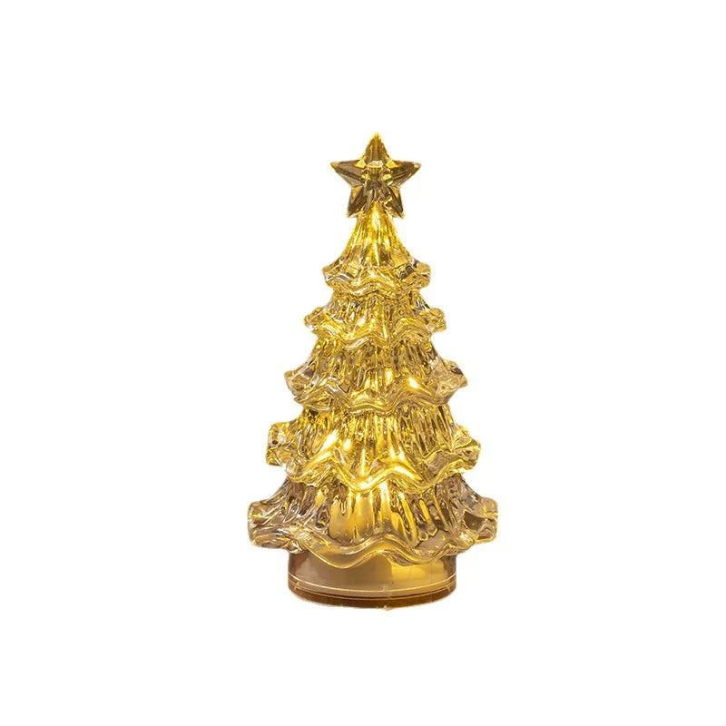 Tabletop Christmas Tree Lamp Warm LED Compact