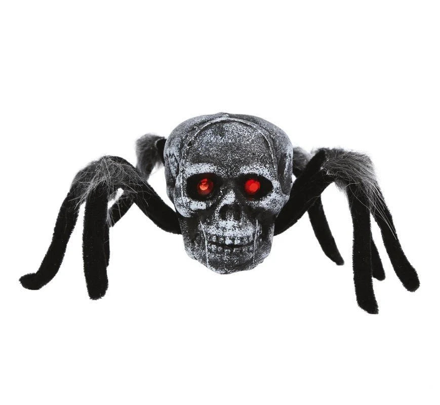 Tabletop Spider Decoration Realistic Metal & Polyester