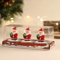 Tea Light Candle Set Wax Figurines Gift-Ready Box