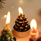 Tea Light Set Festive Figurine & Gift Box