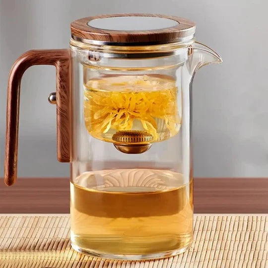Teapot Water-Separation Infuser Precision Pour Spout
