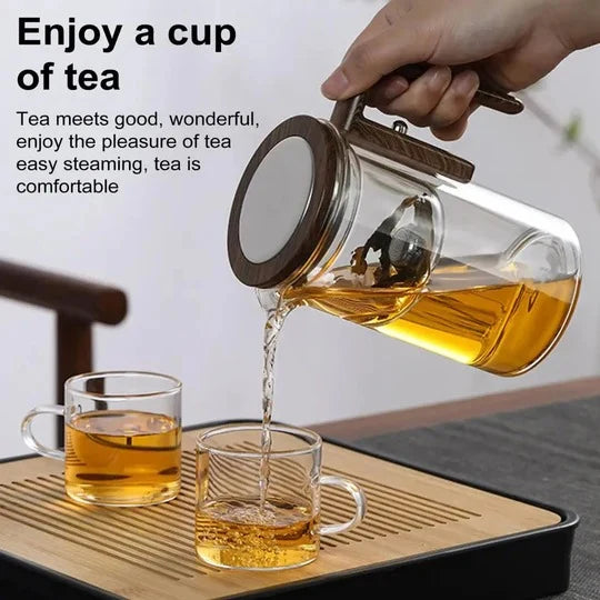 Teapot Water-Separation Infuser Precision Pour Spout