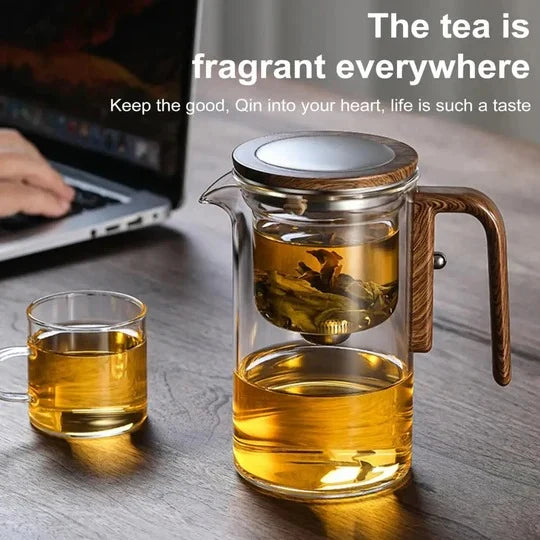 Teapot Water-Separation Infuser Precision Pour Spout