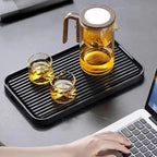 Teapot Water-Separation Infuser Precision Pour Spout