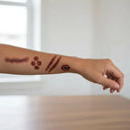 Temporary Tattoos Realistic Wounds & Scars Waterproof