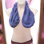 Terry Towel Bra Absorbent Quick-Dry Adjustable Cord