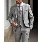Three-Piece Suit Slim Fit & Wrinkle-Resistant