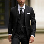 Three-Piece Suit Slim Fit & Wrinkle-Resistant