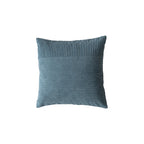 Throw Pillow Ribbed Chenille Removable Cover & Hidden Zipper