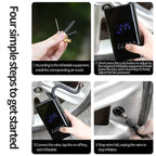 Tire Inflator Portable LED Display 12V & 60W