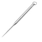 Toothpick Telescopic Metal Keychain Case