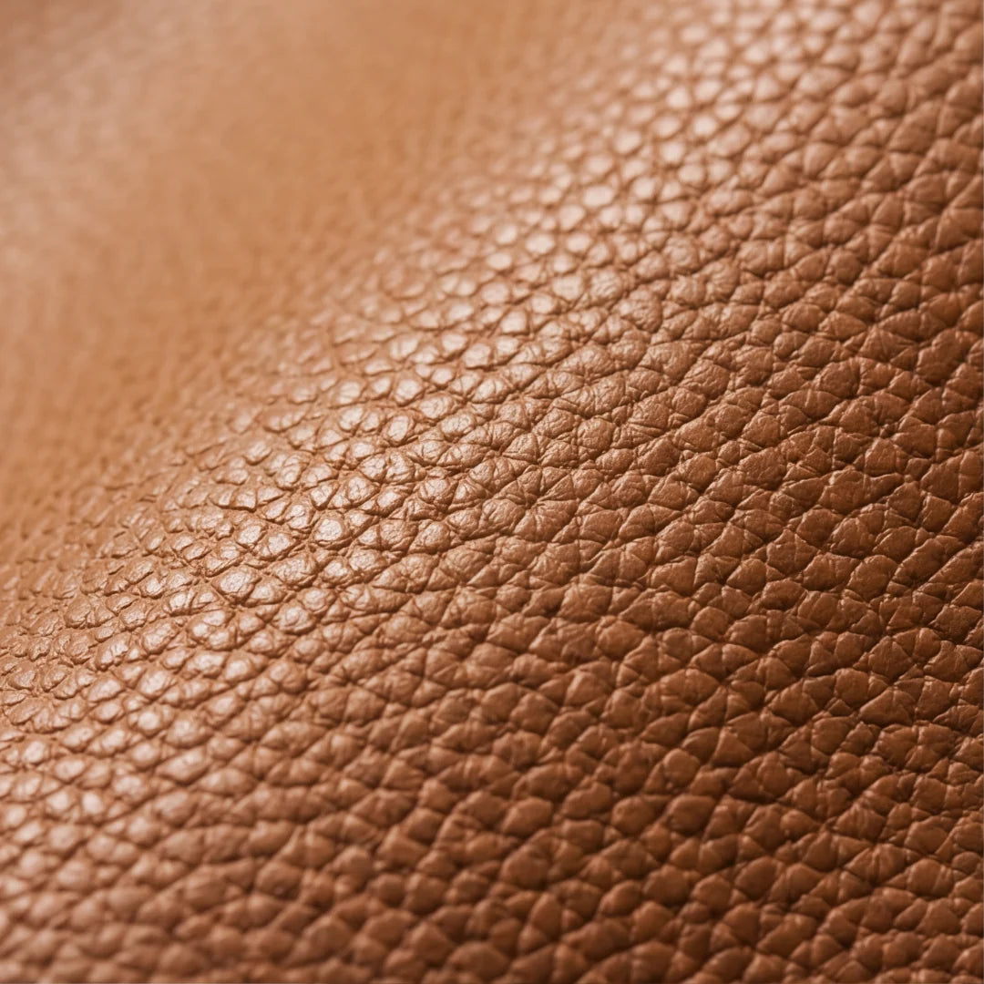 Tote Bag Structured Base Pebbled Vegan Leather
