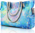 Tote Bag Waterproof Sandproof Zip-Top