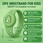 Tracker Holder For Kids Secure Snap-In Silicone Strap