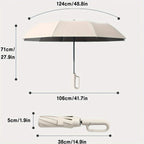 Travel Umbrella Windproof UV Protection Automatic Open & Close