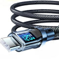 USB-C Cable 120W Fast Charge LED Display