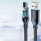 USB-C Cable 120W Fast Charge LED Display