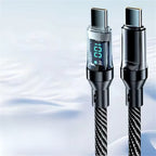 USB-C Cable 120W Fast Charge LED Display