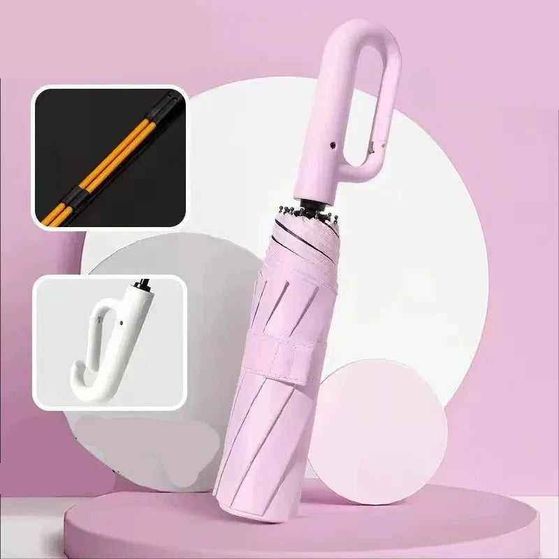 Umbrella Automatic Wind-Resistant Compact Travel Size