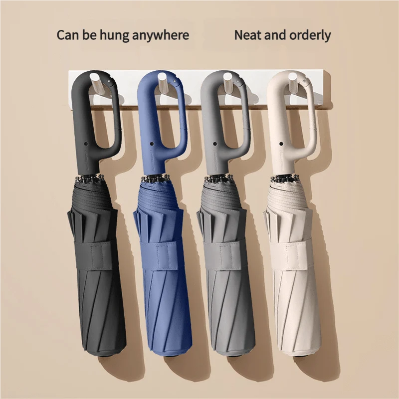Umbrella Automatic Wind-Resistant Compact Travel Size