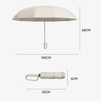 Umbrella Stormproof Windproof Frame & Reflective Trim