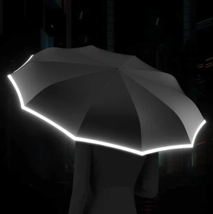 Umbrella Stormproof Windproof Frame & Reflective Trim