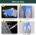 Urinary Collection System Reusable Silicone Adjustable Straps