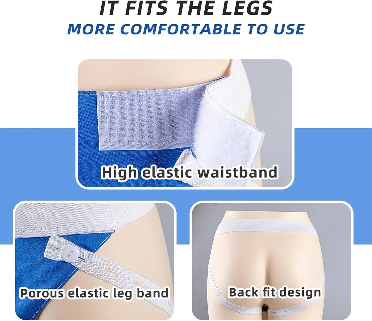 Urinary Collection System Reusable Silicone Adjustable Straps