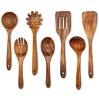 Utensil Set Teak Pan-Safe Polished Finish