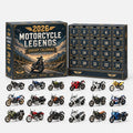 Vehicle Advent Calendar Die-Cast Metal 24-Piece Set