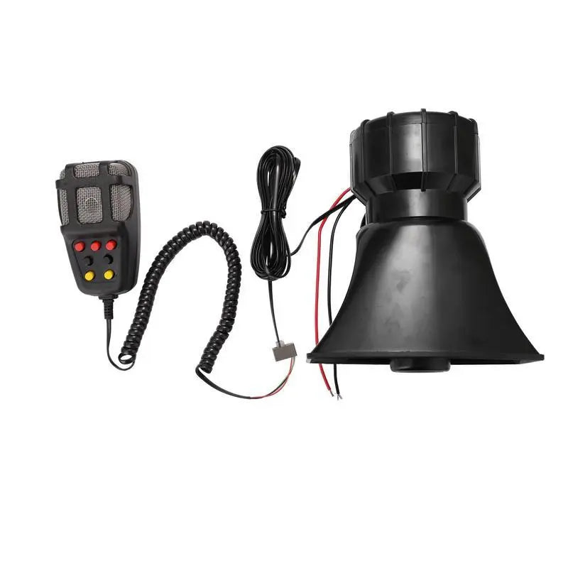 Vehicle Alert System 135dB Multi-Tone & Microphone