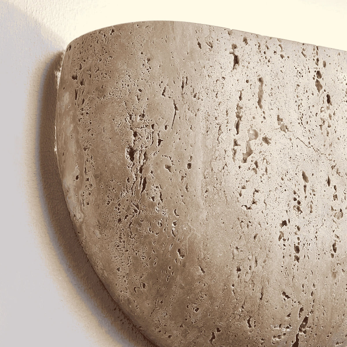 Wall Sconce Half Bowl Textured Plaster Dimmable G9 LED