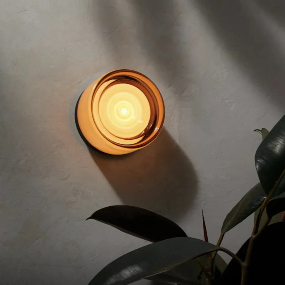 Wall Sconce Round LED Acrylic Diffuser
