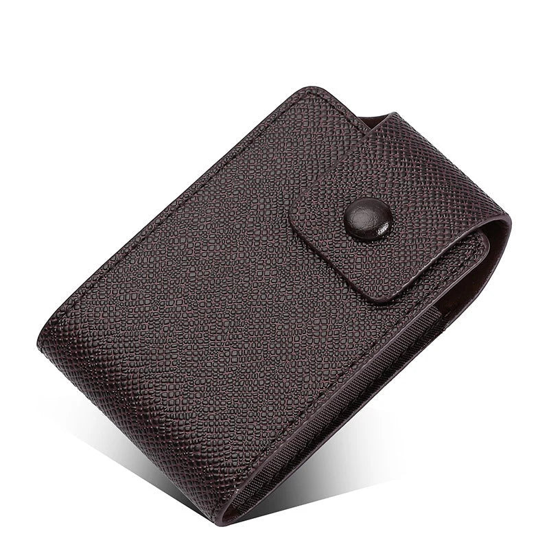 Wallet RFID-Blocking Slim ID Window Snap Closure