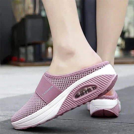 Wedge Sandals Ergonomic Footbed Slip-On & Breathable