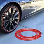 Wheel Rim Protector Rubber Adhesive Backing 8 Meter